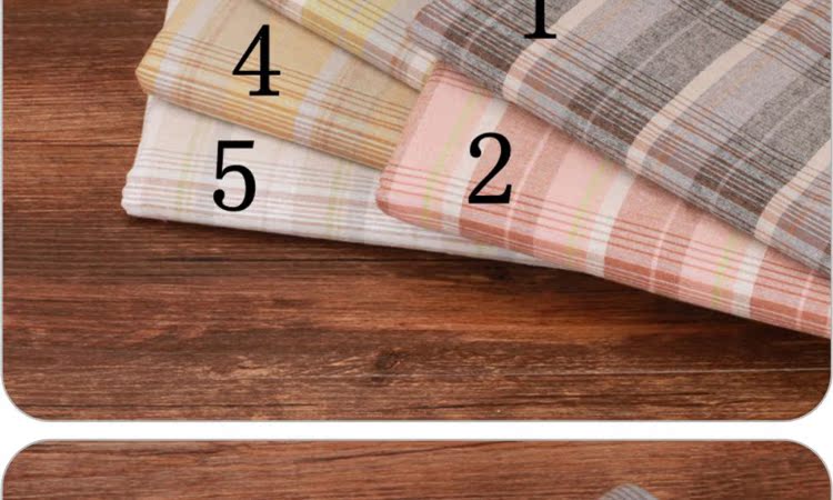 Chiều rộng 140cm Vải DIY DIY 136 vải nhuộm đầu tiên 5 màu tùy chọn 1/4 mét vải cotton dày