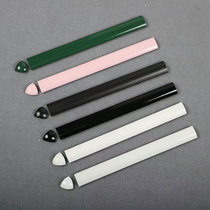 Black and white matte glossy strip bathroom waistline tile decorative strip wall tile ohm line closing strip yin and yang angle