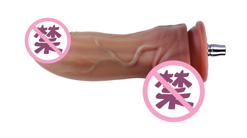 (6CM) Double Layer Liquid Silicone High Quality Soft Realistic Male Root Oversized Sex Tool Penis - Big Fat Dun