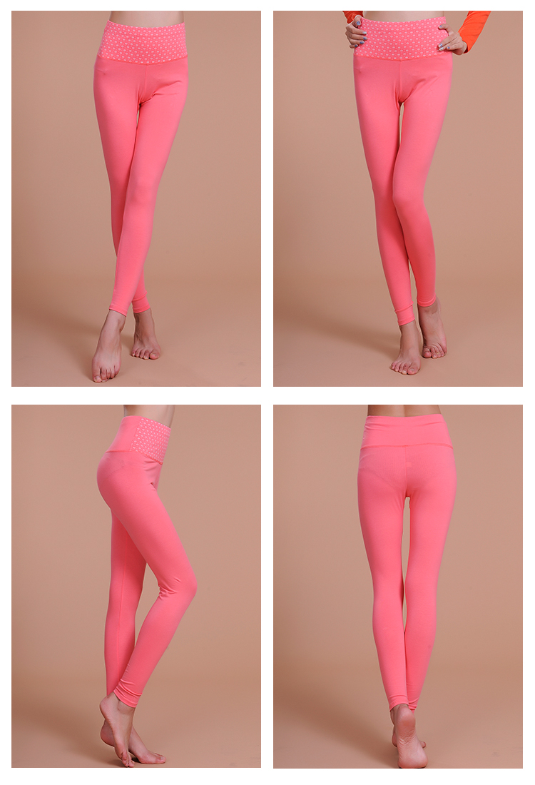 Pantalon collant jeunesse 029 fleurs en coton - Ref 750756 Image 21