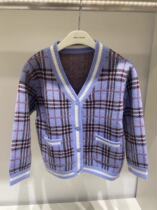 Spot F2EAA3373 mini peace Taiping bird childrens clothing 2020 autumn girls wool cardigan sweater