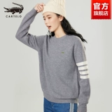 Шерстяной весенний осенний зимний базовый приятный телу свитер, оверсайз, увеличенная толщина