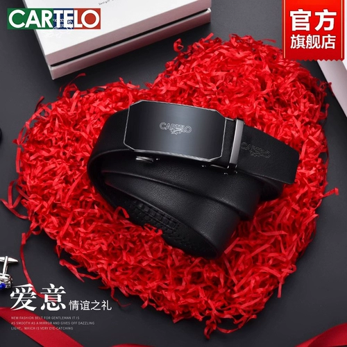 Ремень, кожаная высококлассная пряжка, штаны, крокодил, из натуральной кожи