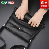 Вместительная и большая сумка на одно плечо, сумка через плечо, городской стиль, из натуральной кожи