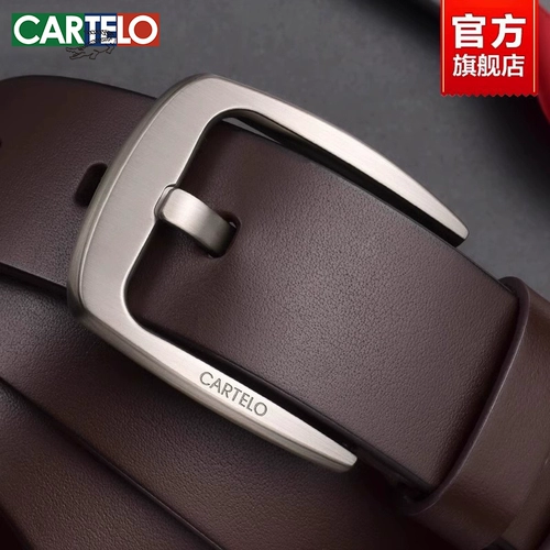 Ремень, трендовая пряжка для отдыха, кожаные штаны, крокодил, из натуральной кожи