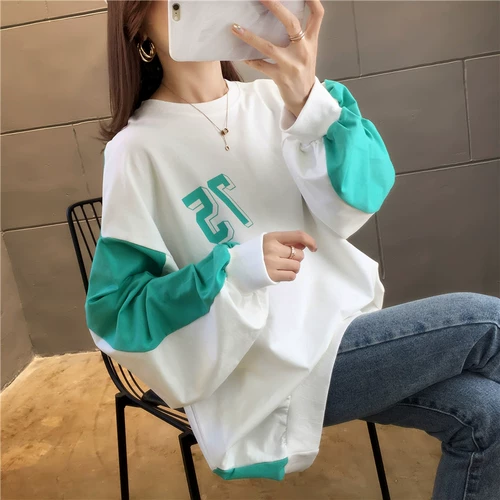 Tide, толстовка, осенняя тонкая куртка, 2019 года, городской стиль, в корейском стиле, оверсайз