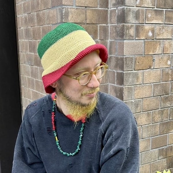 帽子 maturely / Border Hat 小恶魔日本代购BEAMS BOY maturely / Border Hat 彩色帽子