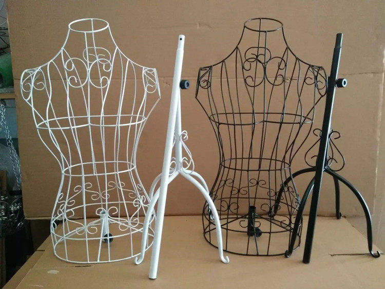 Clear Barn Dump Sell Han Style Iron Art Models Racks Human Female Models Clothing Items Clothing Items Clothing Rack Clothes Hanger Women's Clothing Models