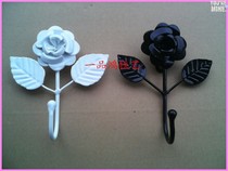 Eurostyle Iron Art Hook Wall Hook Rose Hook Hung Clothes Hanger Hanger Upper Wall Clothing Hook Cloak Hook Spot