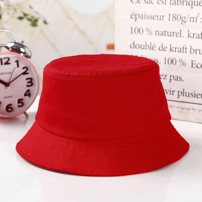 Fisherman hat custom printed logo custom pot hat kindergarten small yellow cap peaked cap baseball cap embroidery custom hat