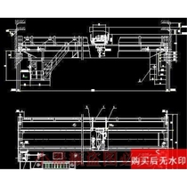 Hook crane equipment installation cad drawings construction dwg drawings