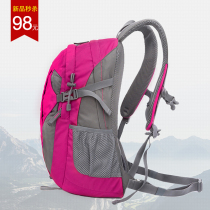 Leisure sports backpack Shoulder bag Womens book bag Ultra-light multi-functional outdoor mountaineering bag large capacity travel travel bag