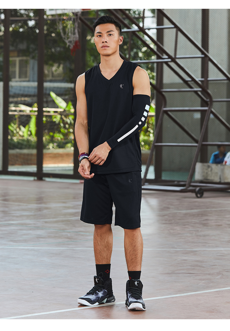 Jordan đồng phục bóng rổ nam 2019 mới thi đấu phù hợp với áo thể thao nam quần short tay ngắn vest nam - Thể thao sau quần áo thể thao mùa đông