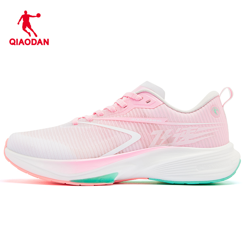Jordan Sakura Pink Professional Running Shoes Men's Racing Training High School Entrance Exam Running Shoes Authentic Sports Shoes Official