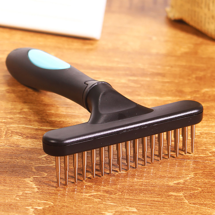 Dog Hairbrush Nails Harrowing Comb Apart Hair Comb Alaska Border Shepherd Dog Golden Hair Special Large Dog Pet Brushed Wool