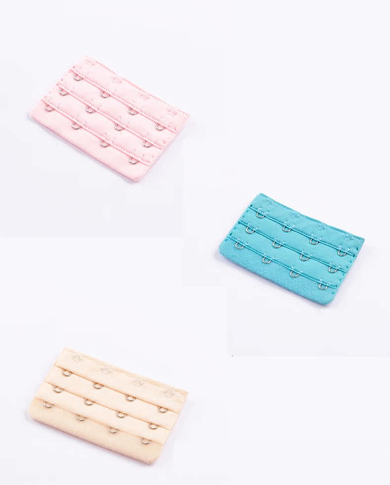 Đồ lót áo ngực dài khóa áo ngực trở lại khóa khóa khóa áo ngực mở rộng khóa áo ngực ba khóa bốn khóa năm khóa móc nới áo 3 hàng loại cao cấp