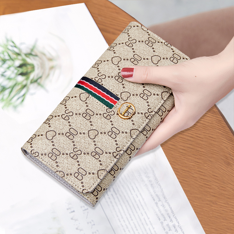 Wallet for Women 2026 New Model Long Style Large Capacity Popular Niche Design Card Holder Integrated Bag Women's Folding Clutch Bag