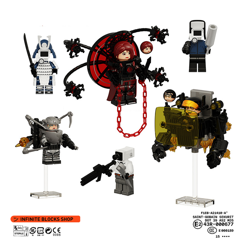 Infinite Toilet Man Monitor Man Female Duke Gman Building Block Figure Toys Ready Stock Gift