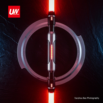  UWsaber Pre-order UW2 5 chip SS second sister double head plain blade laser sword COS