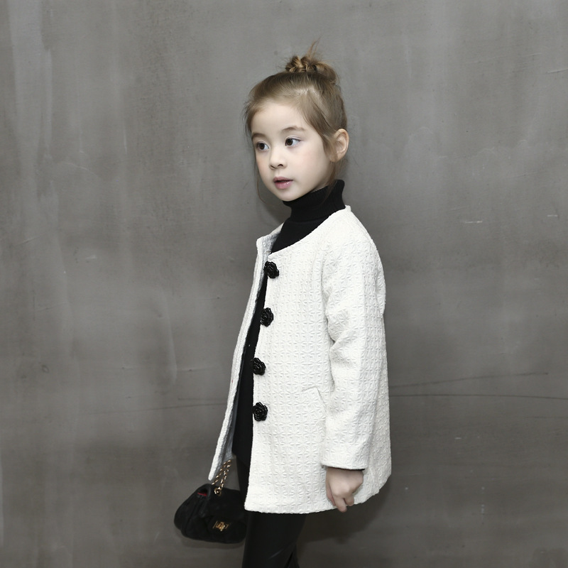 Manteau pour fille en laine - Ref 2161590 Image 8