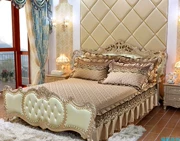 Khăn trải giường rắn mới 2018 Continental bên đuôi-no-đuôi bông bedspread giường váy 1,5 1,8 2 m - Váy Petti