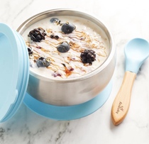 * SMALL FOREST * SPOT AMERICAN AVANCHY INFANT CHILD STAINLESS STEEL SEALING BOWL Complementary Bowl Insulation Bowl