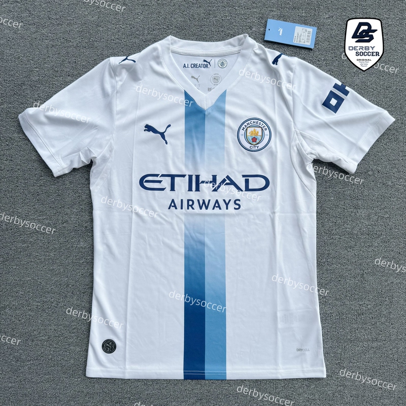 [in Stock] 26-27 Manchester City Second Away Short-Sleeved Fan Version Jersey 784352-06