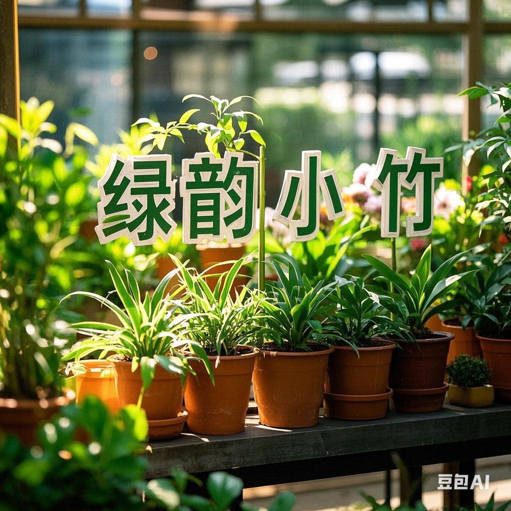 绿韵小竹的LOGO