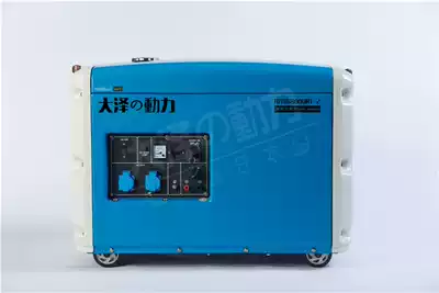 Daze Power 5kw small household silent diesel generator brushless pure copper single three phase equal power 5000 watts