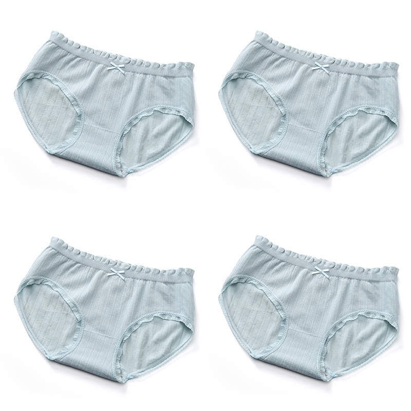 Hông nâng bụng Mordale quần lót womens giữa eo bông tinh khiết thở quần short kháng khuẩn cô gái có kích thước quần womens tam giác.