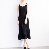 Pregnant women spring dress 2021 fairy small month Spring and Autumn new fashion tide hot mom pregnancy personality suspender skirt