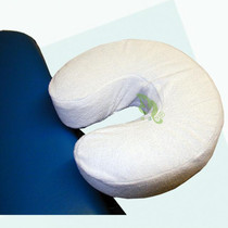 Pillowcase U Type Hole Towels Face Groveling Beauty Care Massage Bed Special Pillow Towel Pearl Suede Washed Spot White All Sizes