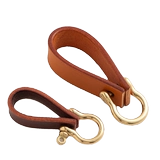 Латунный съемный брелок ручной работы из нержавеющей стали