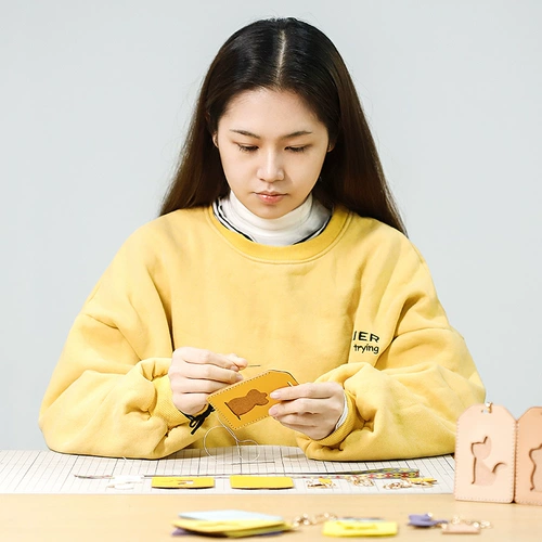 Ремешок ручной работы, мультяшный чехол для проездного и картхолдер для влюбленных