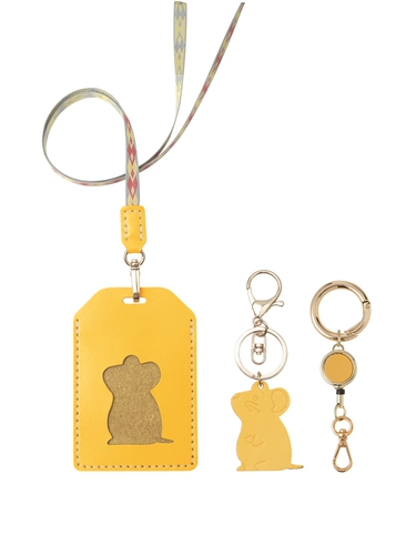 Ремешок ручной работы, мультяшный чехол для проездного и картхолдер для влюбленных