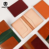 Без этого карта паспортная сумка версия для рисования бумаги -кожа ручной работы, Diy Design Board Leather Tool Wt834