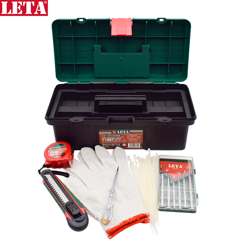 Letta 12 pieces sets tool containing box sets of test electric pen screwdrivers cross-lined LT-CS651