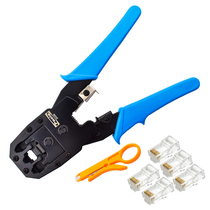 Paula 4P 6P 8P network crimping stripping pliers Broadband crystal head crimping pliers clamp pliers network pliers 3009