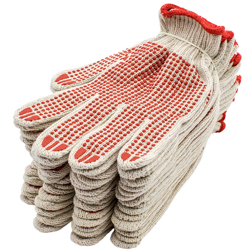 Letta (LETA) Drop-plastic Lauprotect gloves 10 Deputy thickened wear-proof worksite Working protection gloves LT-PPE576