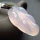 Ice Hibiscus Jade Agate Natural Jewelry Gemstone Pendant