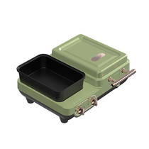 North American Electric (ACA) Sandwich Maker Green Multifunctional Breakfast Maker ALY-65ZC02J(YD)