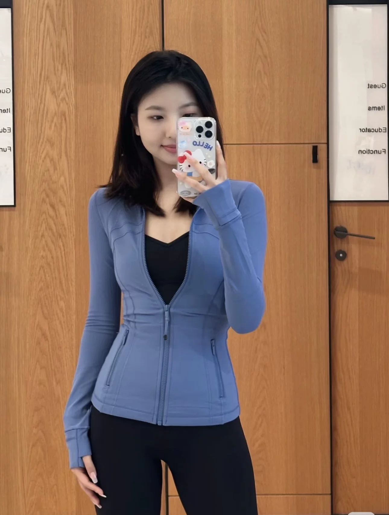 Jacket (Jessie Canada) Lululemon Define Nulu, fitted full-zip long sleeve, multiple colors/sizes