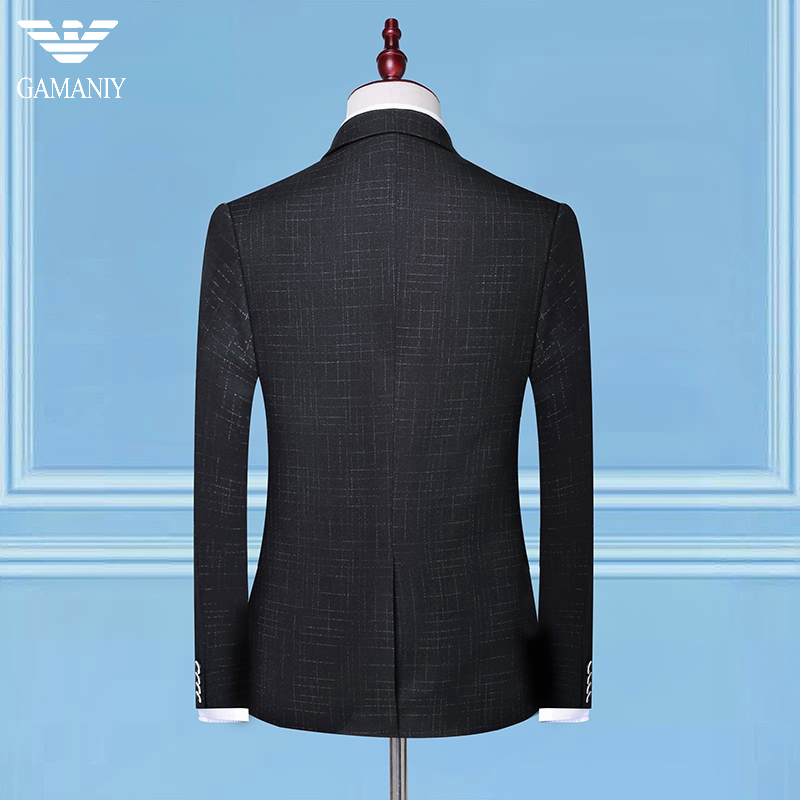 Chí Armani Một bộ đồ phù hợp với nam thương hiệu chính hãng cao cấp kinh doanh bình thường ba mảnh phù hợp với nam giới