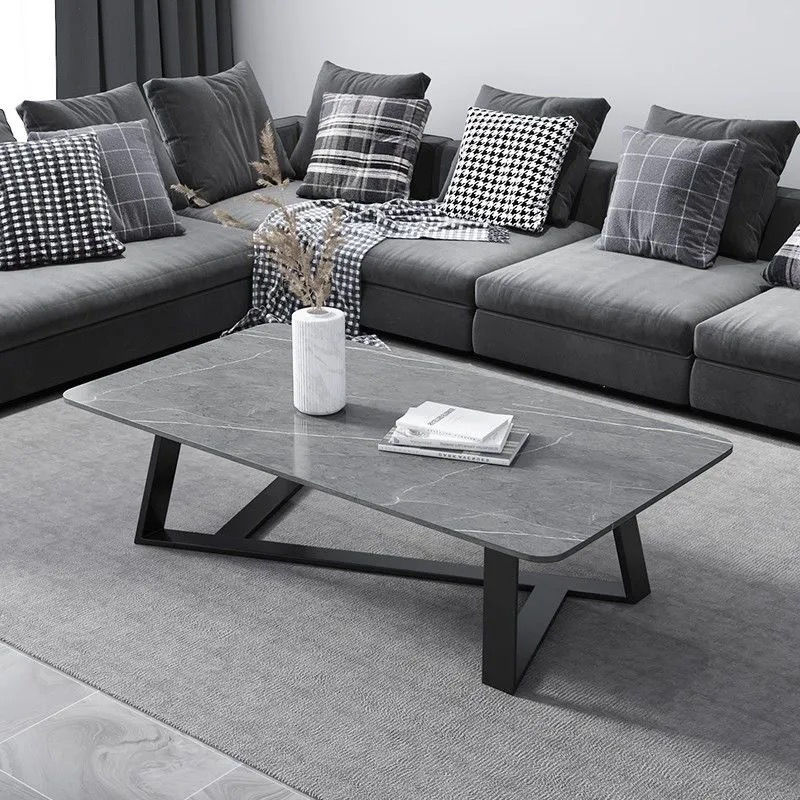 Rock Plate Tea Table And Chairs Combined Modern Brief Tea Table Tea Table Office Tea Tea Table Tea Table Tea Art Table Home Assembly Design-Taobao