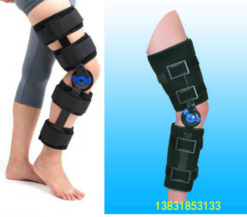 可调膝关节固定支具下肢固定支架护膝损伤骨折固定膝盖韧带康复