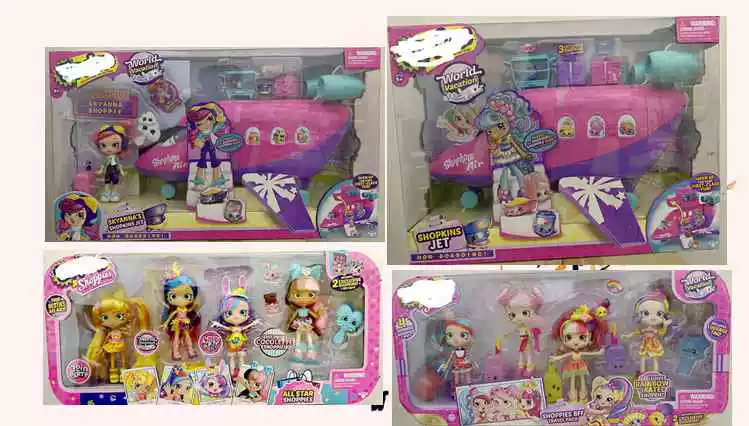 Кукла Shoppies (Shopkins) Shoppies, большая глазастая модная кукла с аксессуарами и игровым набором, 16 см