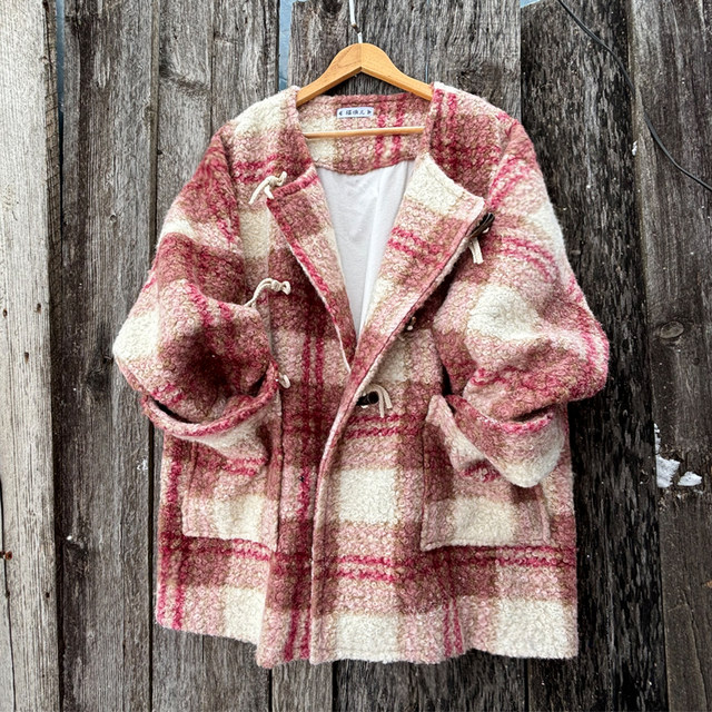 Fuduer tweed mid-length coat