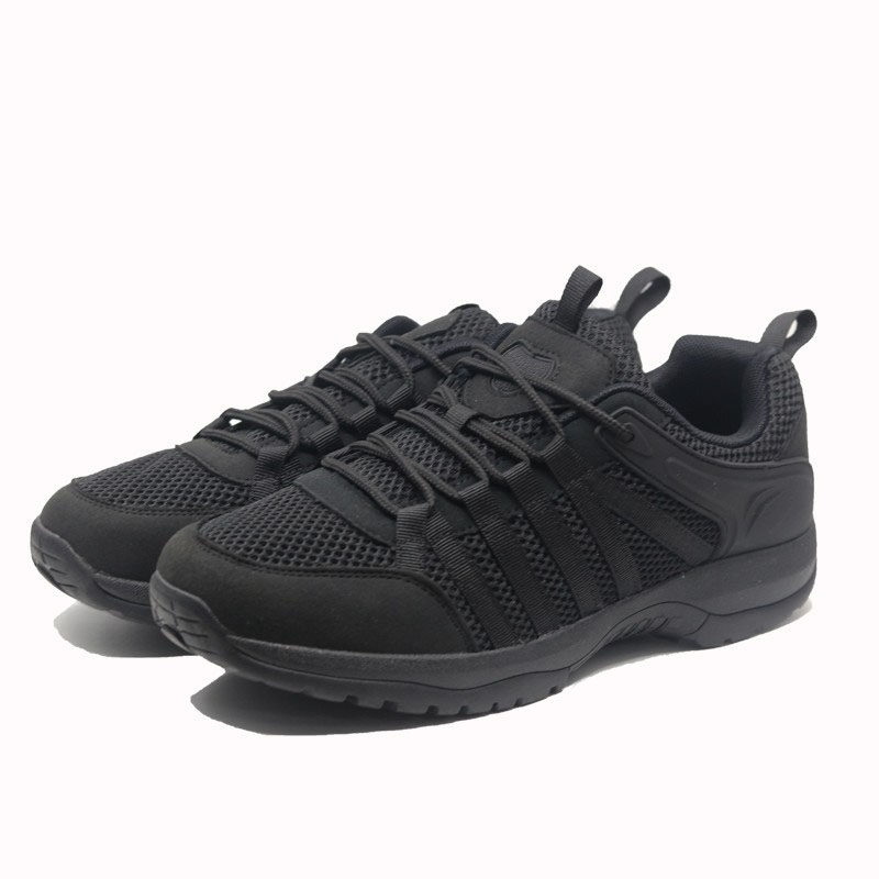  3514 Jordan Small Black Shoes Mesh Surface Air Combat Training Shoes Summer Spring Autumn Breathable Deodorant Working Shoes Sneakers