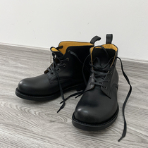 3516 factory custom 87 ship single leather shoes mens standard leather summer leisure high waist leather shoes submarine High help work