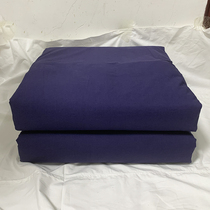 The sea blue quilt navy blue interior quilt is pressed by the single bed quilt